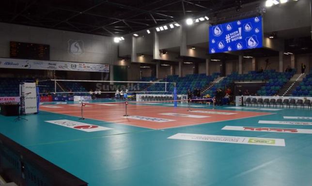 Suwałki Arena na podium