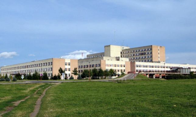 Szpital Wojewódzki w Łomży - jednoimiennym szpitalem zakaźnym w Podlaskiem