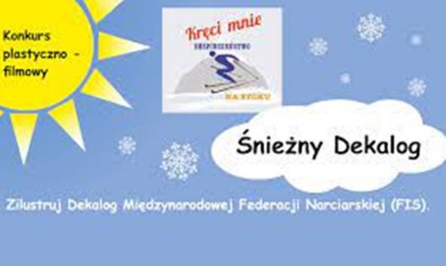 Policjanci zapraszają do wzięcia udziału w konkursie plastyczno-filmowym „ŚNIEŻNY DEKALOG”