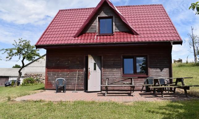 Domek nad j. Staścinek  