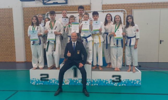 Suwalscy karatecy na turnieju kumite w Ełku