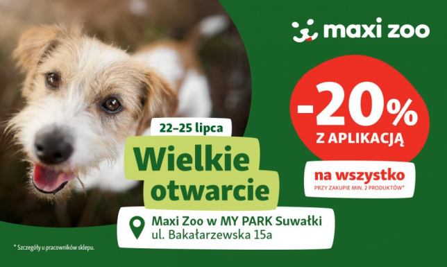 Raj dla miłośników zwierząt już wkrótce w MY PARK SUWAŁKI