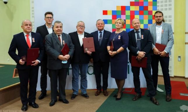 Odznaka z województwa dla Wojtka Fortuny