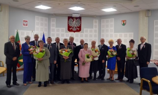 honorowe odznaczenia za 50-lecie pożycia małżeńskiego