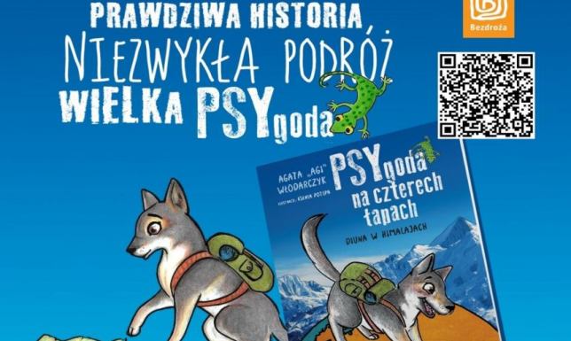 spotkanie z Agatą Włodarczyk o książce ”PSYgoda na czterech łapach”