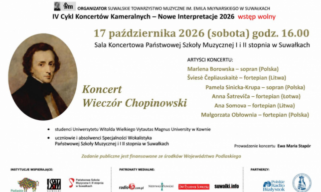  „Wieczór Chopinowski” w Suwałkach
