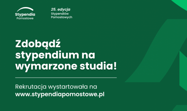 Stypendium w ramach ogólnopolskiego Programu Stypendiów Pomostowych