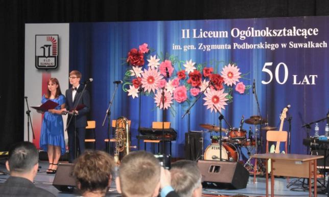 50 lat II Liceum w Suwałkach