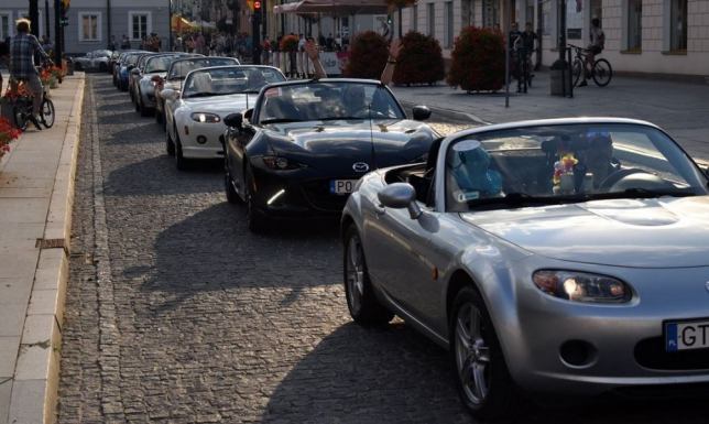 utrudnienia drogowe w centrum miasta podczas Suwałki Blues Festival