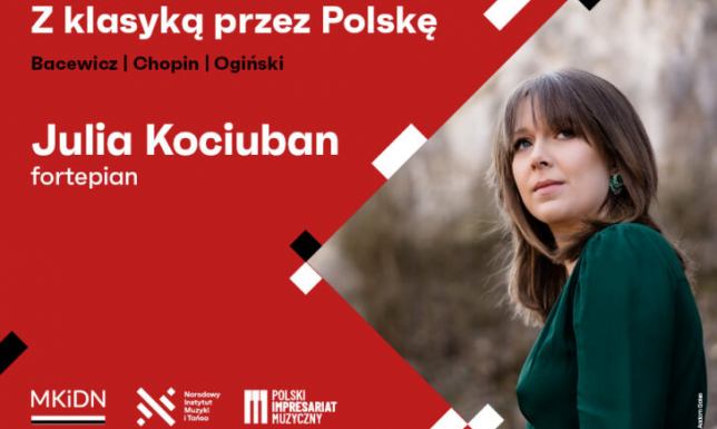 Koncert pianistki Julii Kociuban w Gawrych Rudzie