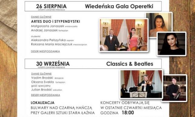 Obiady Czwartkowe to cykl trzech wydarzeń kulturalnych