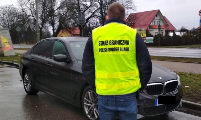 Odzyskali luksusowe auto