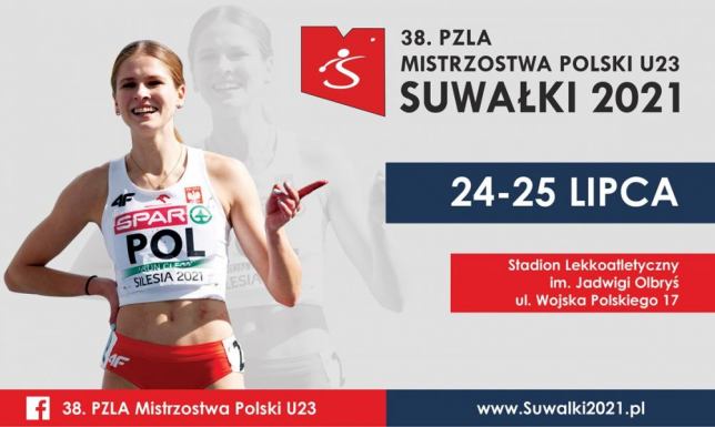 a suwalskim stadionie lekkoatletycznym odbędą się 38. PZLA Mistrzostwa Polski U23