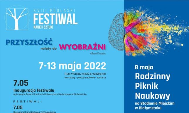 XVIII Podlaski Festiwal Nauki I Sztuki - ruszyła rejestracja