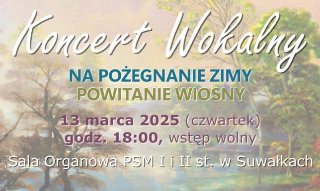 Wiosenny koncert w suwalskiej Szkole Muzycznej.