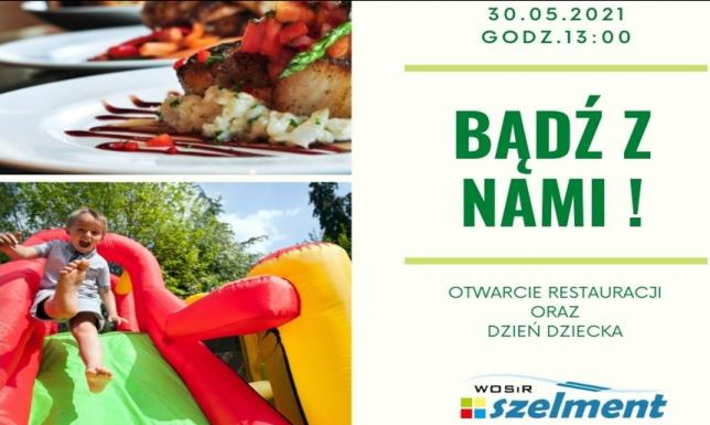 Wojewódzki Ośrodek Sportu i Rekreacji Szelment zaprasza na otwarcie restauracji