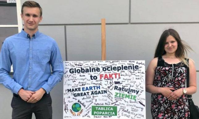 Popierają walkę z globalnym ociepleniem Młodzi suwalczanie o globalnym ociepleniu