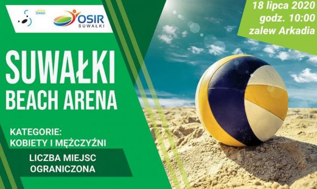 Turniej siatkówki nad Zalewem Arkadia