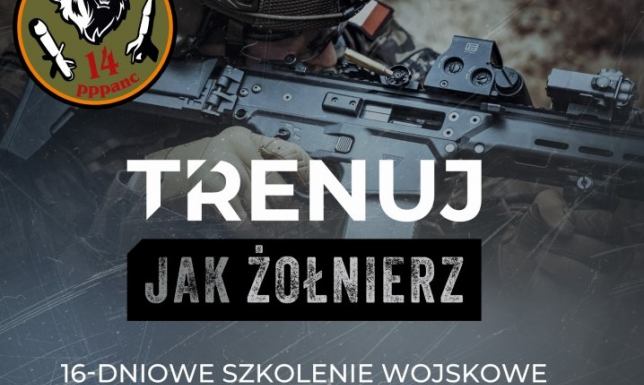 6 maja rusza pierwszy etap szkolenia " Trenuj jak żołnierz" 