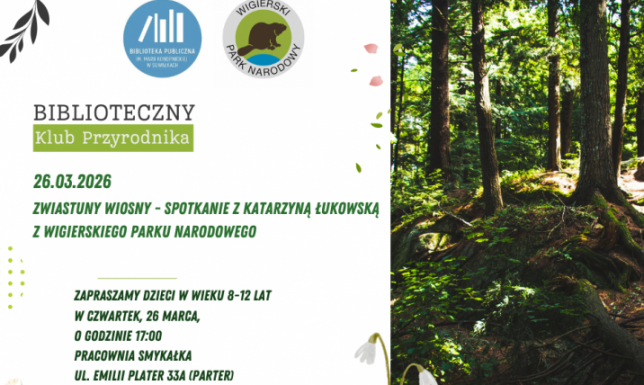 Gdzie szukać zwiastunów wiosny w lesie