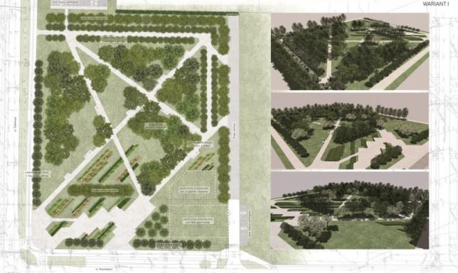 Zielone miejsce dla mieszkańców