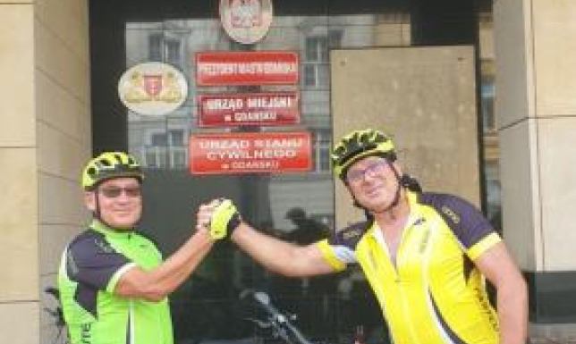 suwalscy rowerzyści już w Gdańsku