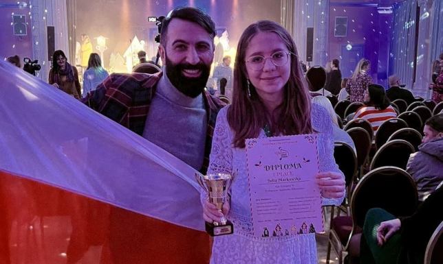 I miejsce na Międzynarodowym Festiwalu Muzycznym „ŚWIĄTECZNA LIGA TALENTÓW”