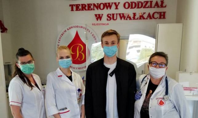 Akcja #PodzielsięŻyciem w Suwałkach