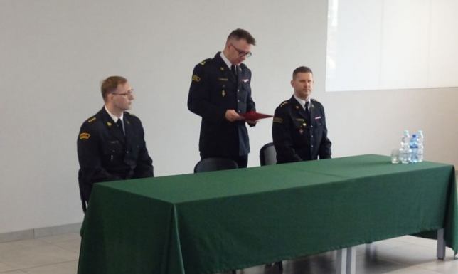 Nowy Komendant Miejskiego PSP w Suwałkach Nowy Komendant Miejskiego PSP w Suwałkach