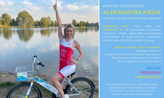 Akademia Zdrowia Suwałki: spotkania z dietetykiem i wybitnym sportowcem Fundacja Teraz Wschód zaprasza młodych suwalczan na spotkania z dietetykiem i znanym sportowcem