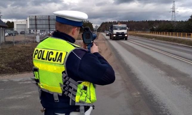 Akcja prędkość w Suwałkach - 63 wykroczenia