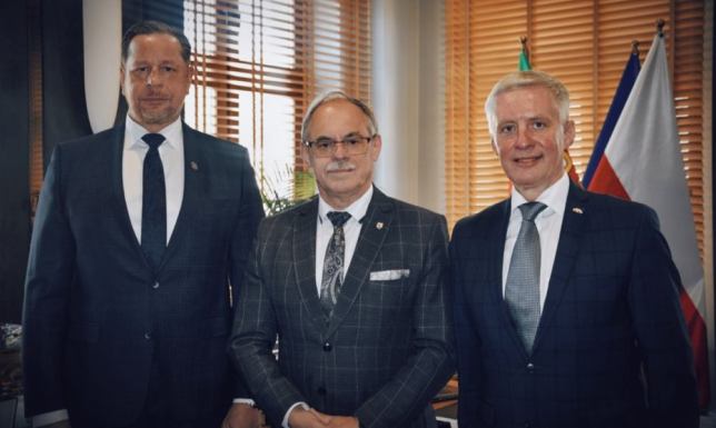  Ambasador Republiki Litewskiej w Polsce w suwalskim Ratuszu