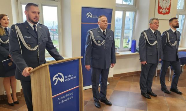 Dyrektor Aresztu Śledczego w Suwałkach przechodzi na emeryturę Arkadiusz Kawałek zdecydował o przejściu na zaopatrzenie emerytalne