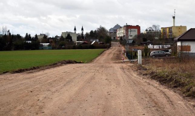 Przebudowa drogi w Bakałarzewie