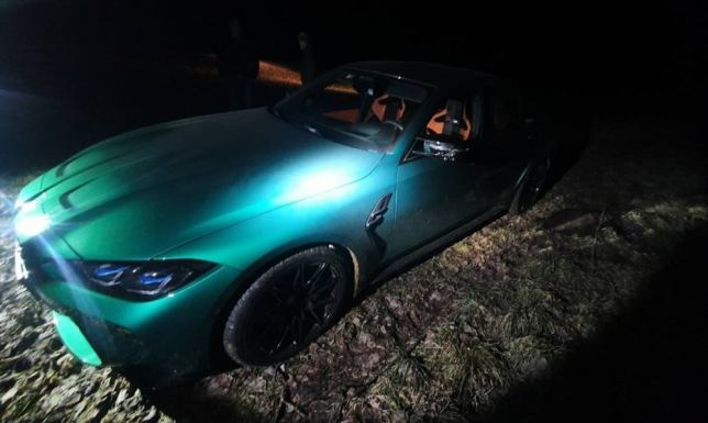 Sejneńscy policjanci odnaleźli auto warte blisko 600 tysięcy złotych