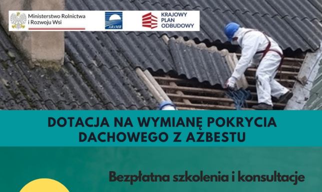 dotacje na wymianę pokrycia dachowego z azbestu