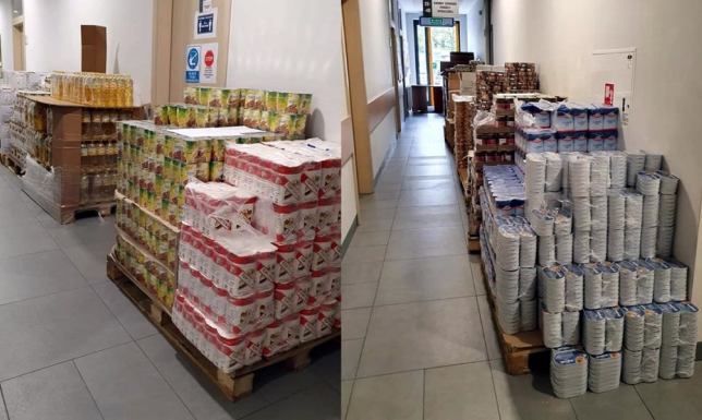 Bank Żywności przekazał mieszkańcom Gminy Suwałki 5200 kg żywności