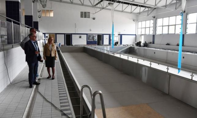 Basen w SP 10 będzie gotowy we wrześniu Coraz bliżej ukończenia jest przebudowa basenu w Szkole Podstawowej nr 10 w Suwałkach