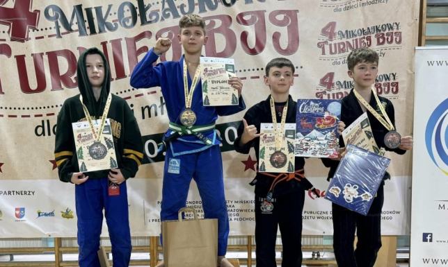 4. Mikołajkowy Turniej BJJ GI & NO GI w Mińsku Mazowieckim