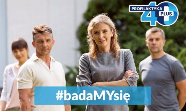 Bezpłatne badania diagnostyczne w ramach Profilaktyka40PLUS program skierowany jest do kobiet i mężczyzn w wieku 40 i więcej lat
