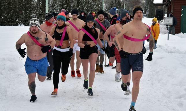 Biegun Miłości. Walentynkowy bieg bez ubrań