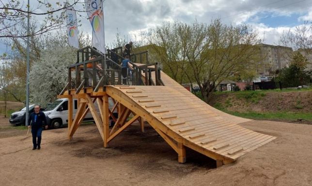 Bike Park oficjalnie otwarty oficjalne otwarcie nowego miejsca na sportowej mapie Suwałk