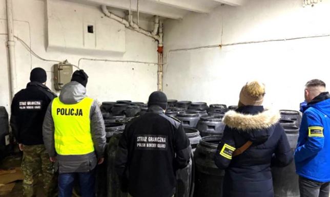 Zlikwidowana bimbrownia w Suwałkach. 41-latek z zarzutami