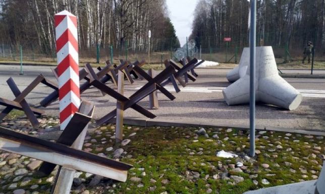 prewencyjna rozbudowa zabezpieczeń na granicy z Rosją i Białorusią