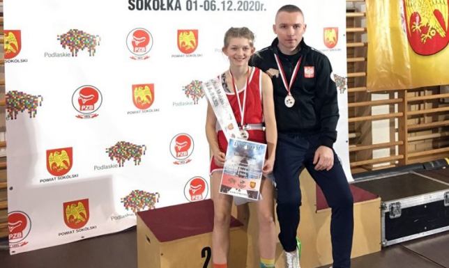 Zawodniczka sekcji bokserskiej OSiR w Suwałkach Mistrzynią Polski