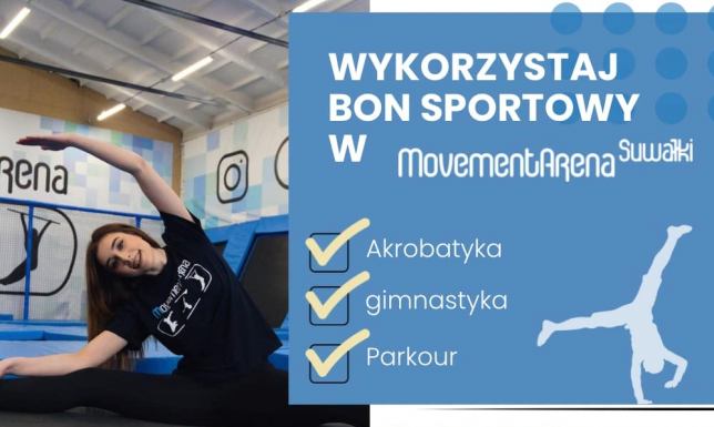  Skorzystaj z BONU Sportowego na Movement Arenie w Suwałkach