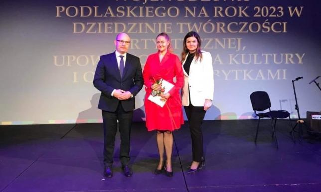 Nagrodami Ministra Kultury i Dziedzictwa Narodowego, Marszałka Województwa Podlaskiego