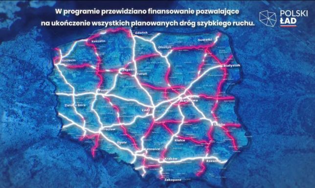 Program Budowy Dróg Krajowych do 2030 roku bez drogi z Suwałk do Białegostoku