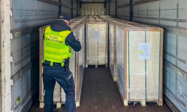 wartość zabezpieczonego towaru to niemal 750 tys. zł