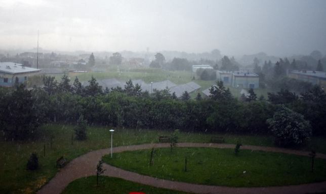 Lokalnie może wystąpić również grad.